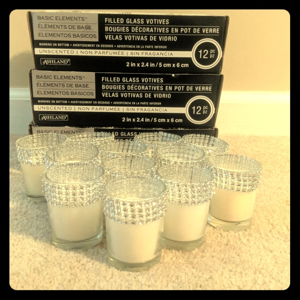 Votive candles New & slightly Used